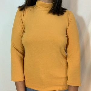 Long sleeve turtle neck